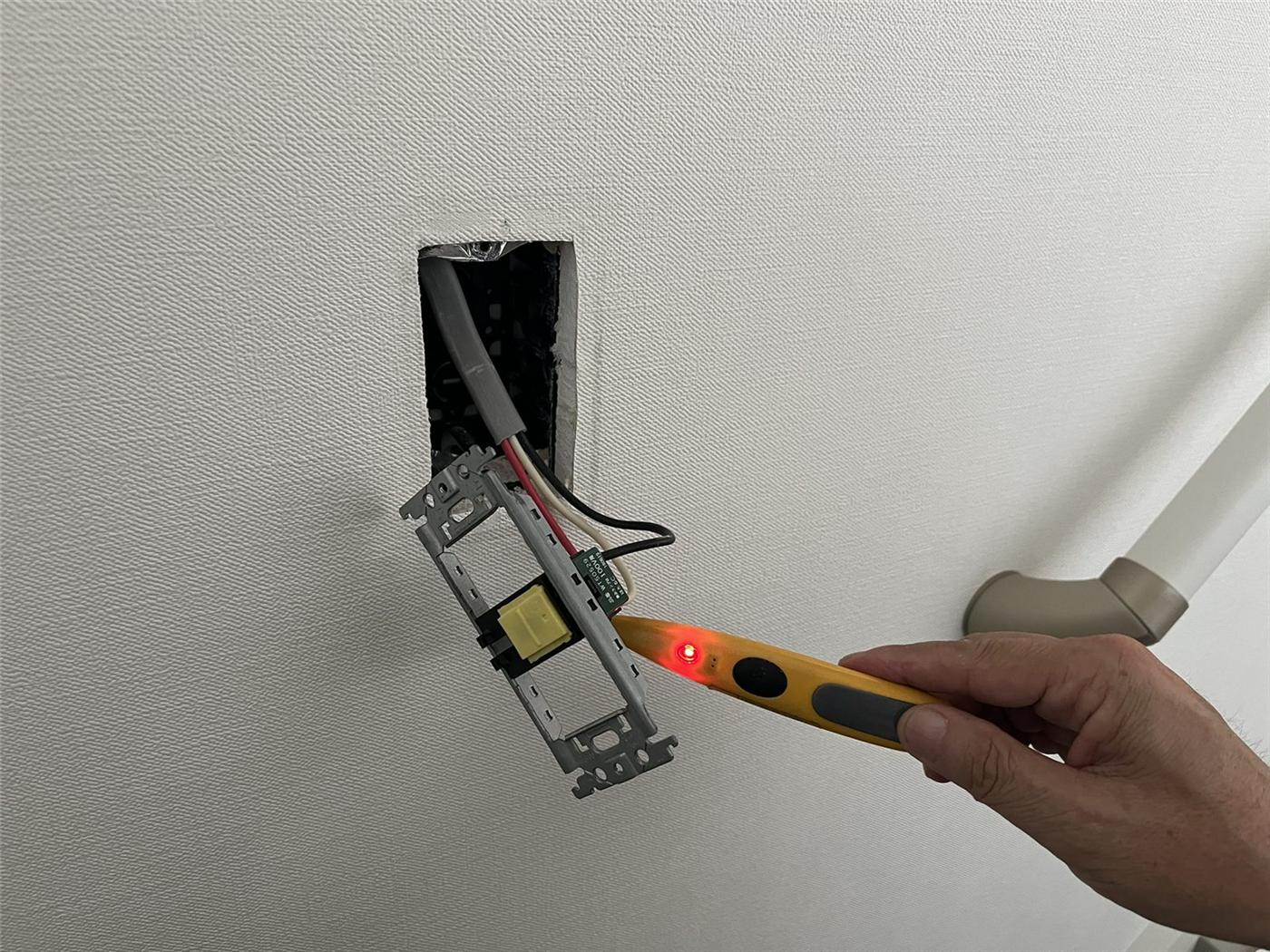 電源のチェック
